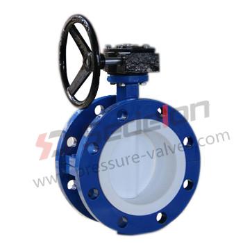 China Same Durable Forged Steel / Stainless Steel Butterfly Valve With Actuator for sale