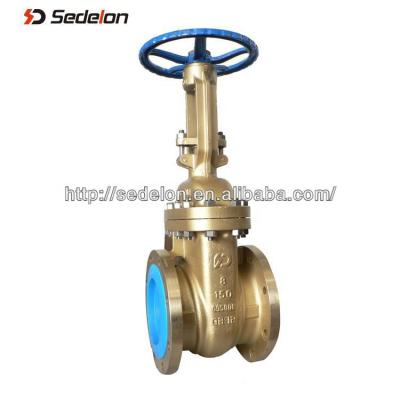 China Highly Durable Bronze Marine and Desalination Foot Valve (Bronze Safety Valve) for sale