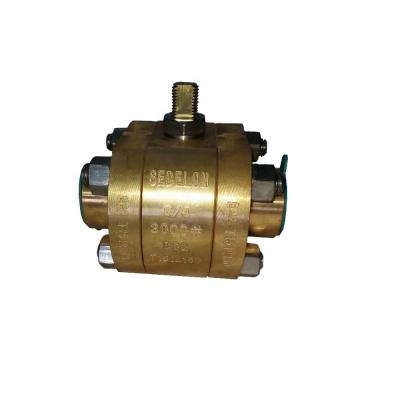 China B62 C83600 Durable Even Screw Bronze Ball Valve for sale