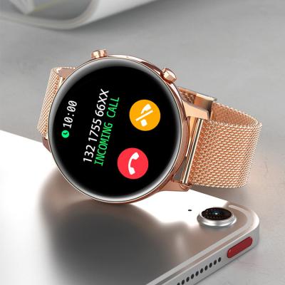 China Touch Screen New Arrivals 2022 RoHs Women Men Talk Smart Calling Watch Low Price Smart Bracelet With Heart Rate Monitor for sale