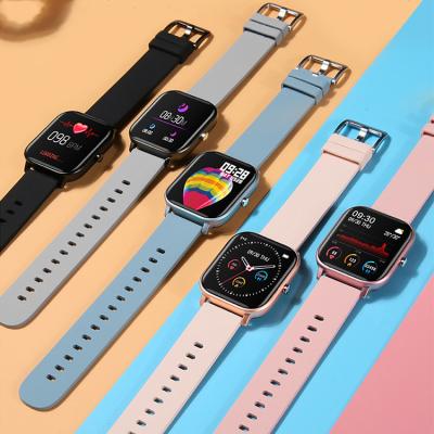 China Touch Screen Yawell P8 Hot Selling Nordic Chipset Smart Watch 2021 Heart Rate Monitor Fitness Tracker Smartwatch bands for sale