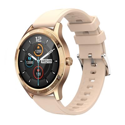 China Touch Screen OEM ODM Customized Smart Fitness Watch Round Touch Screen Game Play Sports Health Care IP67 Smart Wristwatch Men Women for sale