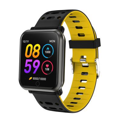 China Touch Screen Yawell Factory Cheap Smart Watch Sports Exercise Record Heart Rate Monitor Active Watch Men Women for sale