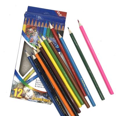 China office & School Pencil Amazon Hot Selling Artist Sketch Hexagon 12 Pcs Coloring Pencils for sale