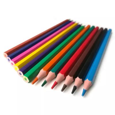 China office & High Quality School Pencil Stationery Set Adult 12 Hexagonal Shape Premium Cute Colorful Pencil Tube for sale