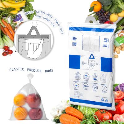 China Moisture Proof /Eco-friendly/Reclosable/Moisture Proof Food Grade Fruit Vegetable Kitchen Freezer Transparent Clear Pack Keep Cool Freshness Protection Bag for sale