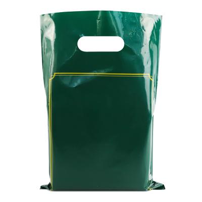 China Carry Packing Plastic Pla Shopping die cut compostable 100% biodegradable eco-friendly BIODEGRADABLE bags for sale