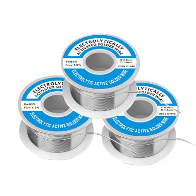 China Welding and maintenance of electronic products Wholesale Solder table solder wire 50g/100g flux 2.2% tin wire lead free cleaning welding solder wire for sale