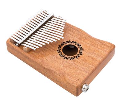 China Electric Kalimba Kalimba Electric Kalimba Inch Piano Musical Instrument Acacia 17 Keys Wooden With Bag for sale