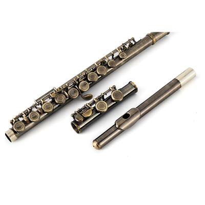 China New Fashion Color Professional Flute In Instrument Antique 16 Holes For Musical Instruments Woodwinds Flute for sale