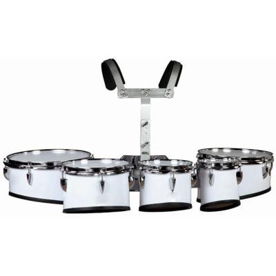 China PVC 4 Drum Marching Drum With Carrier / Percussion Instrument for sale