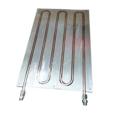 China Aluminum Custom Aluminum Radiator With Copper Tube For Medical Laser Equipment for sale