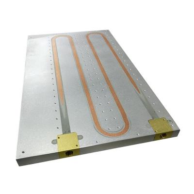 China Best Price Aluminum High Power Electronics Water Cooling Plate Water Cold Block for sale