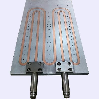 China Hot Selling Aluminum Water Cooled Block Customized Liquid Cold Plate For Utility Equipment for sale