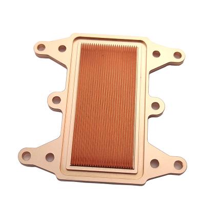 China Aluminum Skived Cooler Fin Server CPU Heatsink Aluminum Copper Cooler Foil for sale