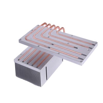 China Air Cooled Aluminum Radiators Heatpipe Aluminum Radiator For Medical Equipment for sale