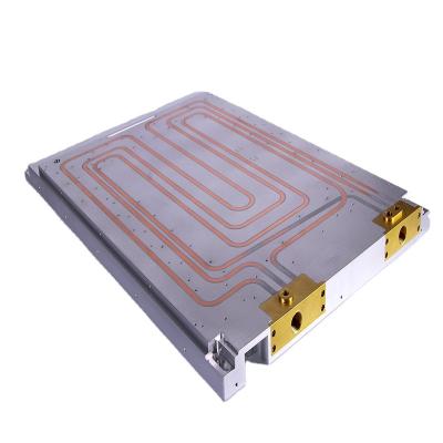 China Aluminum Factory Price Custom Design Aluminum Liquid Cooled Cold Plate For Battery Cooling for sale