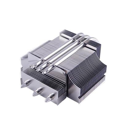 China Big Type Tube Heatsink Aluminum Alloy Heatsink Silver Color Heat Sink for sale