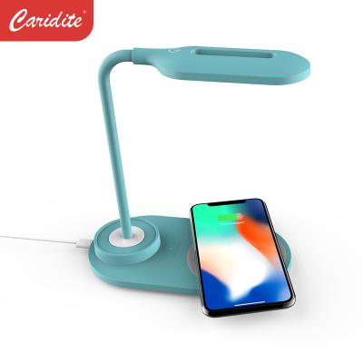 China 10W QI Caridite Wireless Charging Radio Charging 2021Amazon Power Bank 2 in 1 Wireless Charger for Apple Cell Phones drop shipping for sale