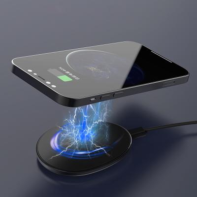 China Magnetic Mobile Phone Charger Manufacturing New Product Ready Current Mobile Phone Radio Magnetic Wireless Charging For Iphone 12 pro X Max 11 for sale