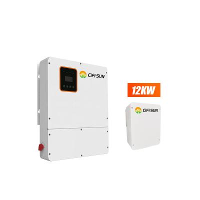 China CiFi Sun Solar Power System On Grid And Off Grid Solar Inverter 120V/240V Split Phase 8kw Solar Inverter Hybrid 8kw Solar Inverter Price for sale