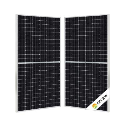 China CiFi Sun Europe Photovoltaic Panel 360W 370W 375W 380W 410W All Black Mono Half Cell 1 KW Energia Solar Panel PV Module 182mmx182mm for sale