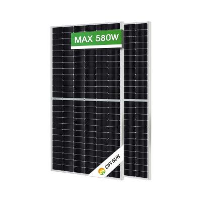 China CiFi Sun High Efficiency Mono Solar Panel 500W 460W 455W 450W 445W 440W Painel 600W Solar 182mmx182mm for sale