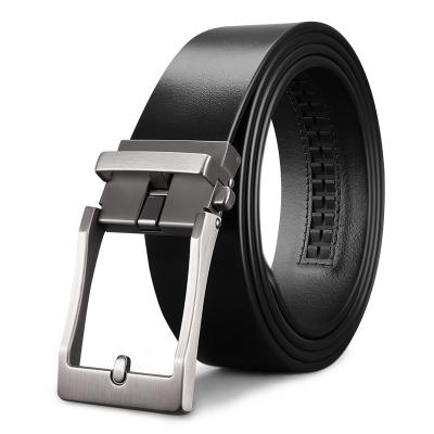 China Fashion.Casual Male Belts For Men Vintage New Fashion Pin Buckle Men Belt High Quality Classic Cow Genuine Leather Belt for sale