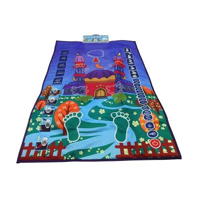 China Soil Resistant Wholesale Muslim Educational Prayer Mat Children's Electronic Interactive Prayer Mat for sale