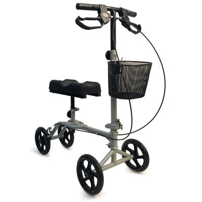 China Hot Selling PU Knee Walker Orthopedic Medical Knee Scooter For Foot Rehabilitation for sale