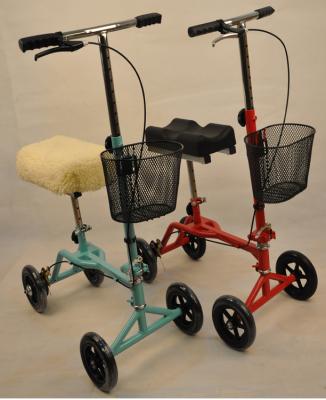 China Steel Electric Knee Scooter Foldable Walk Assist Knee Walker for sale