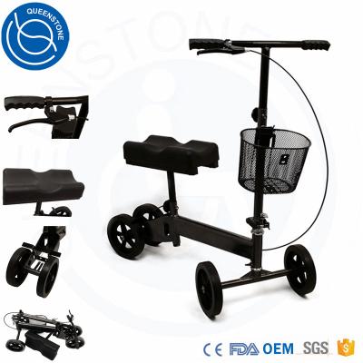 China Foldable steel physical equipments for foot injury compact electric scooter for disabled knee rollator for sale