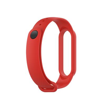 China Waterproof and Sweatproof new 2020 hot for xiaomi MI band 5 silicone strap watch band for sale