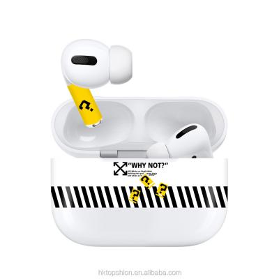 China Pro Air Pods Full Cover Skin Sticker Eco-friendly, PVC Sticker Decal For AirPods Pro for sale