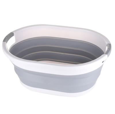 China JASON Silica Viable Freeze Bucket, Mop Bucket Custom Style Modern Folding Multifunctional Medium Bucket for sale