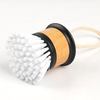 China Sustainable JASON Kitchen Dish Cleaning Pot Cleaning Brush Kitchen Soap Self Bamboo Cleaning Brush Dispensing Brush for sale