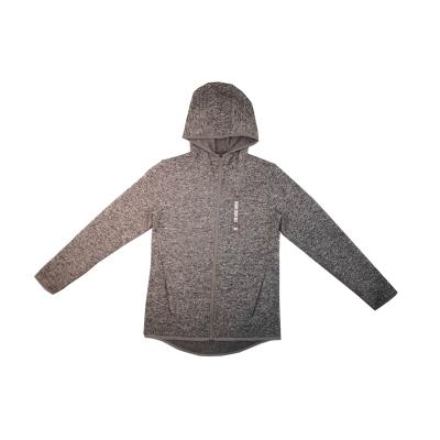 China Sustainable China Sportswear Solid Color Long Sleeve Knitted Pullover Hoody Special Collection for sale