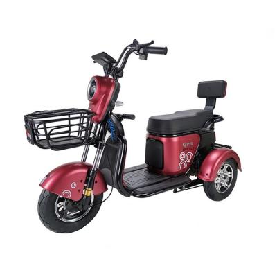 China Carbon Steel Manufacturer Electric Passenger Tricycle Professional Rear Axle Bikes for sale