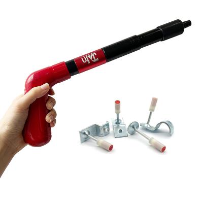 China Low Noise Nail Gun for Drive Fastening Nails on Concrete Walls and Woodworking in Red for sale