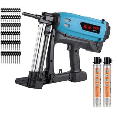 China Powerful Toua GSN50 Gas Powered Nail Gun Pneumatic Nailer Adjustable Power Tools for sale