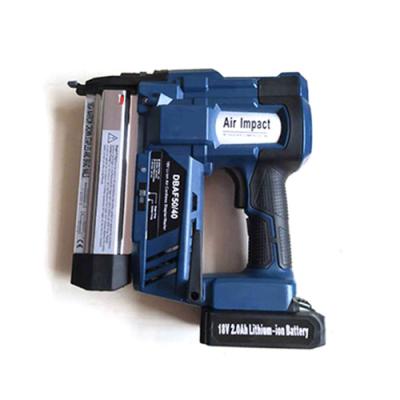 China 18VDC Electric Nail Gun For Sofa and Furniture Nailer with 18 Gauge Brad Nails for sale