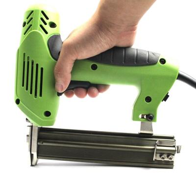 China Industrial Grade Electric Staple Gun 10-30mm Straight Nail 40/min Special Voltage N/A for sale