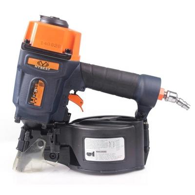 China Industrial Grade Pallet Making and Packing Air Coil Nail Gun CN55 Coil Roofing Nailer for sale