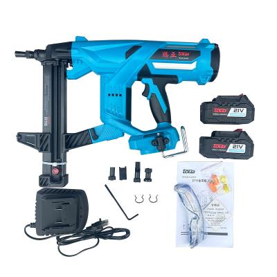 China 450*170*120mm Lithium Battery Gun Nailer for Concrete Steel Nails without Fuel Cell for sale