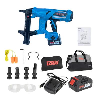 China Get the Job Done Quickly with Our 21V Battery Powered Concrete Nail Gun and 2 Batteries for sale