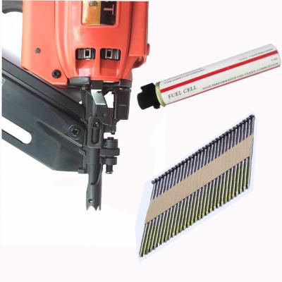 China Experience Precision Nailing with 120V/60HZ Fuel Cell Battery Pneumatic Framing Nailer for sale