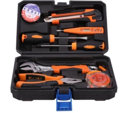 China 3 kg Customized Support OEM 8pcs Household Precision Hand Tools Set Hardware Tool Box Set for sale