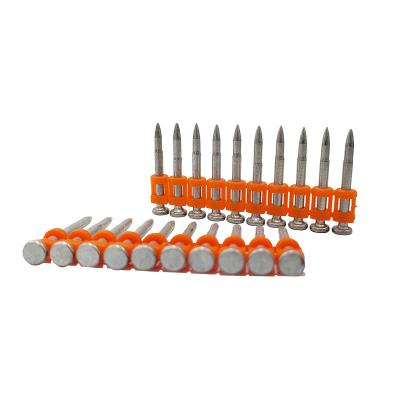 China s Leading Steel Building Material Bullet/Step Shake Gas Nail for Spit Pulsa Nail Gun for sale