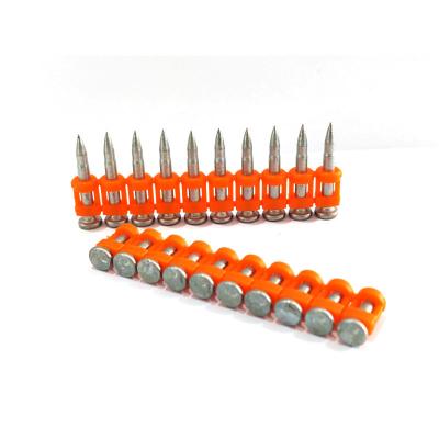 China Bullet/Step Shake Carbon Steel Nails for Gun Beton Nails Steel gegalvaniseerd van OEM Te koop