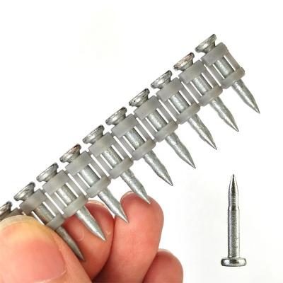 China Gepersonaliseerde kleur Plastic Strip Gas Drive Pins voor 3.0mm Shank Diameter Gas Nail Gun Te koop